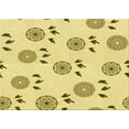 thumbnail image 1 of Ahgly Company Machine Washable Indoor Rectangle Transitional Sun Yellow Area Rugs, 2' x 4', 1 of 7