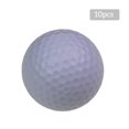 thumbnail image 2 of Pelotas de golf Colorido Pequeña Pequeña Portátil Accesorio Accesorio Película Flotante para entrenadores Practicantes Usuarios Adultos Blanco 10 Piezas Yuarrent OD003040-06, 2 of 7