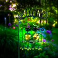 thumbnail image 4 of Luces solares de jardín HONGLAND Frog Swing para decoración exterior, 4 of 8