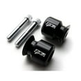thumbnail image 1 of Krator ZXR Logo Black Swingarm Spools Sliders Motorcycle Compatible with Kawasaki Z1000 2003-2008, 1 of 3