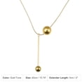 thumbnail image 4 of Vocoste Gargantilla Collares Dainty Colgante Gargantilla Collar Cadena para Mujer Niña Tono Dorado, 4 of 6