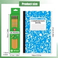 thumbnail image 3 of Notebook Paper College Ruled,Composition Notebook Wide Ruled,Graphing Notebook,A5 Stitched Notebook,Multi Subject Notebook,Marble Composition Notebook College Ruled,,30 sheets 60 Pages,Sky Blue, 3 of 9