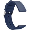 thumbnail image 2 of Silicone Rubber Watch Strap, 20mm, Blue, 2 of 7