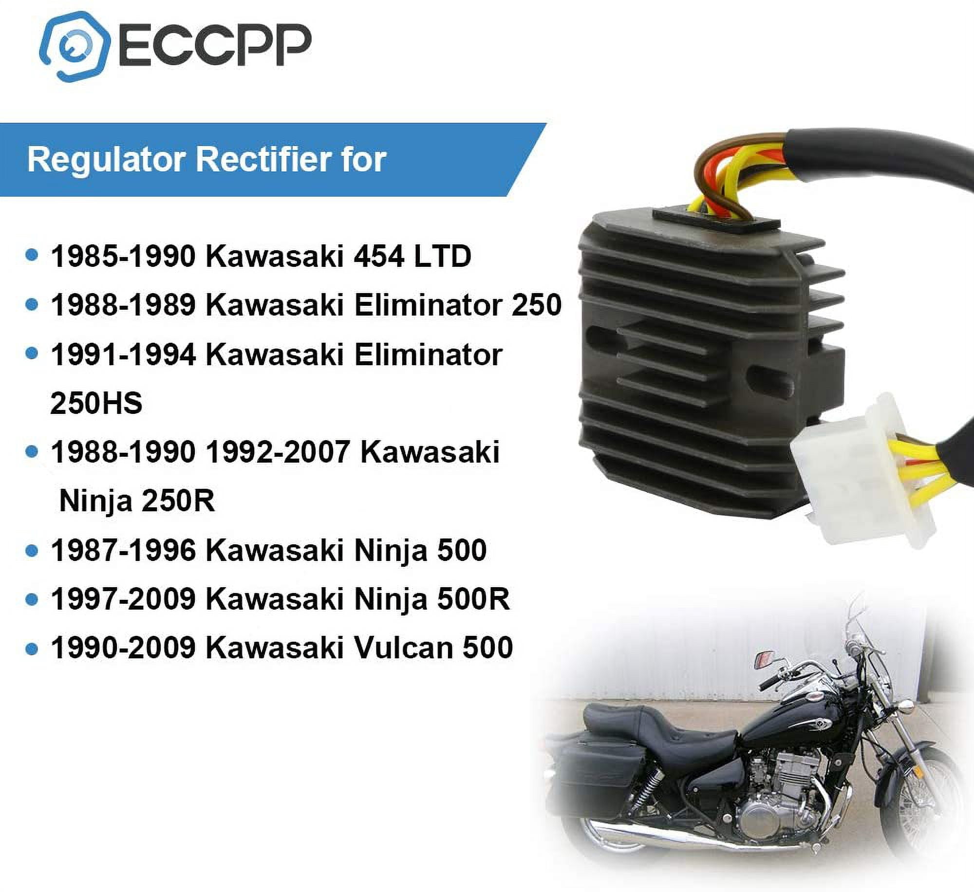 Regulator Rectifier Plug Connector For Kawasaki BN125 Eliminator - Foto 2