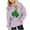 Purple, variant on St.Patrick's Day Agkizg Toddler Baby Girls Summer Tops, Long Sleeve T-shirt for Kids, Toddler Girls Casual Pullover Blouse Tee Children Green Printing Crewneck T Shirts, Sizes 7-8 Years