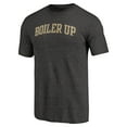 thumbnail image 2 of Men's Heathered Black Purdue Boilermakers Arched Battle Cry Tri-Blend T-Shirt, 2 of 3