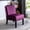 Purple, variant on Grey Mid Century Modern Accent Chairs | Luxurious Seating, Multiple Color Options | Living Room Ambiance