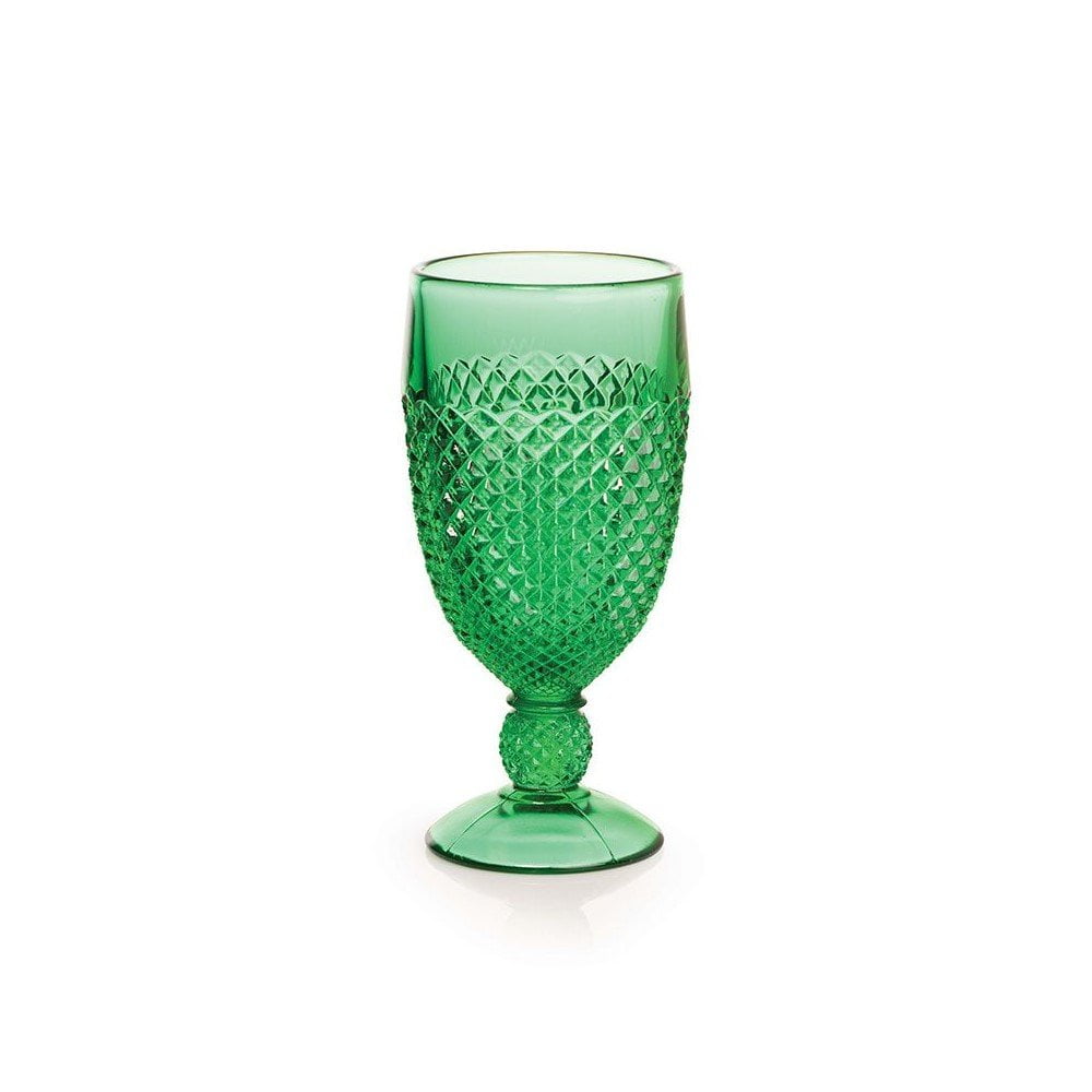 Mosser Glass Addison 10oz Goblet | Emerald Green - Walmart.com