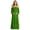 Green, variant on Gyujnb Lightweight Flowy Boho Maternity Tiered Maxi Dress Off Shoulder Ruffle Neck Long Bubble Flare Sleeve Smocked High Waist Elegant Gown for Pregnancy Photoshoot,M
