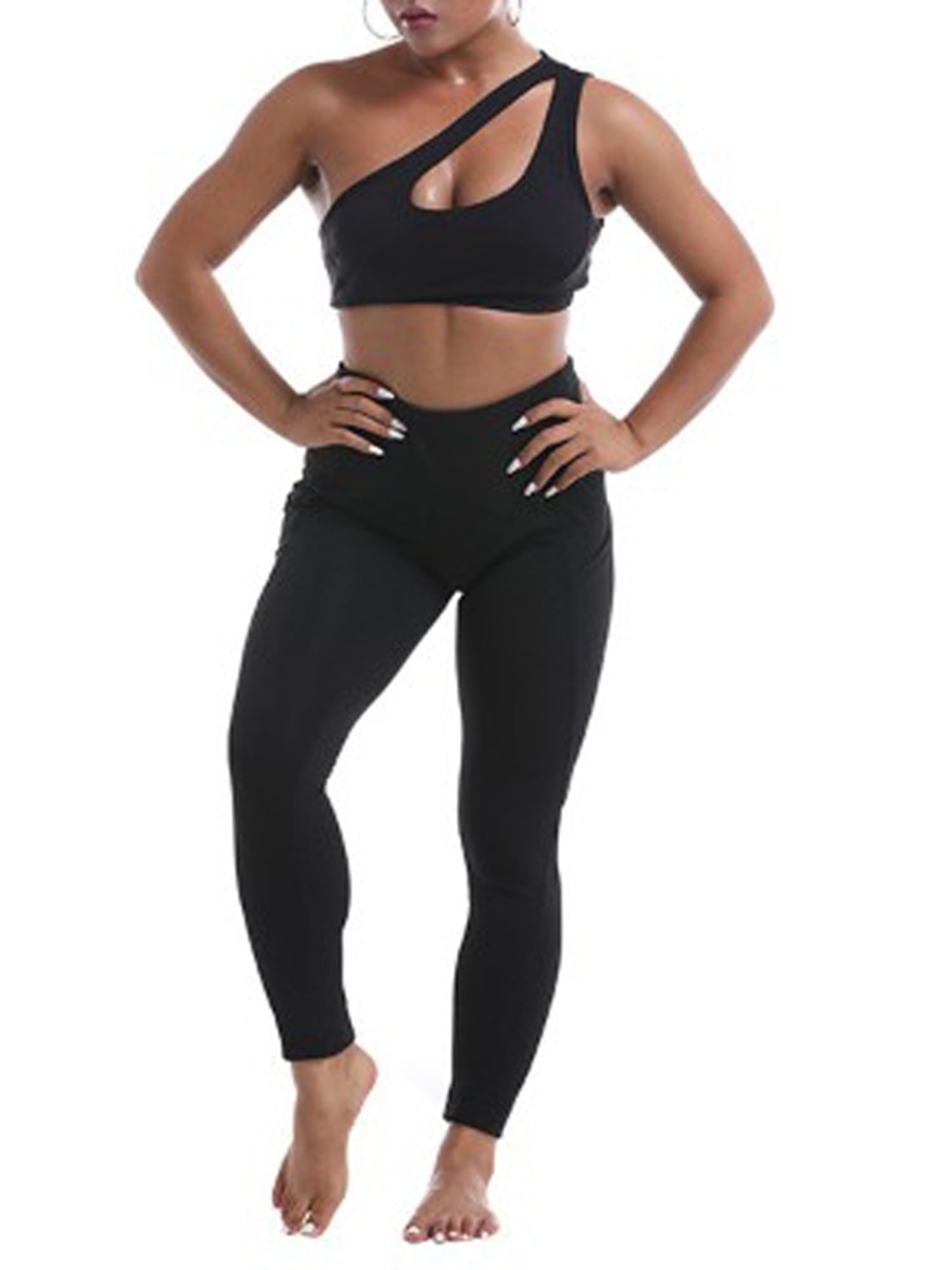 Womens High Waist Yoga Leggings Fitness Sport Gym Workout Pocket Athletic Pants 