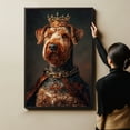 thumbnail image 6 of Dog Canvas Print Funny Airedale Terrier Dog Painting Poster Vintage Wall Art Starry Night Artwork Picture for Bedroom Decor, 6 of 6