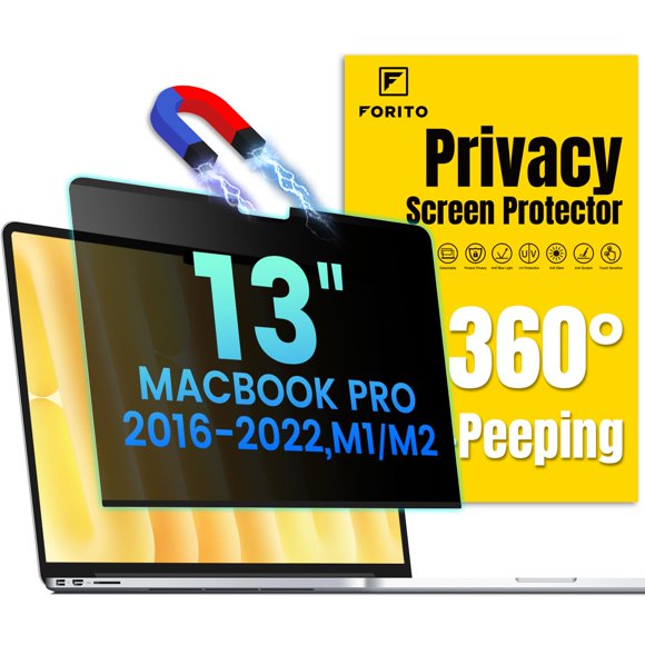 Protector de pantalla de privacidad F FORITO MacBook Pro 13"