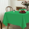 thumbnail image 5 of Topboutique Disposable Washable Table Cloth 6 Pcs Plastic Waterproof Tablecloths Red Green White Rectangle Table Cover Oil-Resistant and Durable for Party Dinner Banquet 54 x 108 inch, 5 of 7
