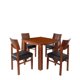 thumbnail image 1 of Comedor Kessa Muebles Sidney 4 sillas Café, 1 of 21