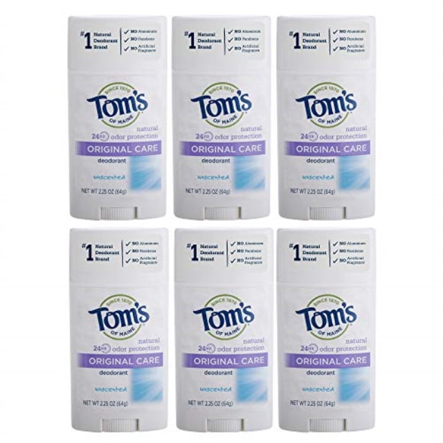 tom's of maine original care deodorant, natural deodorant, deodorant