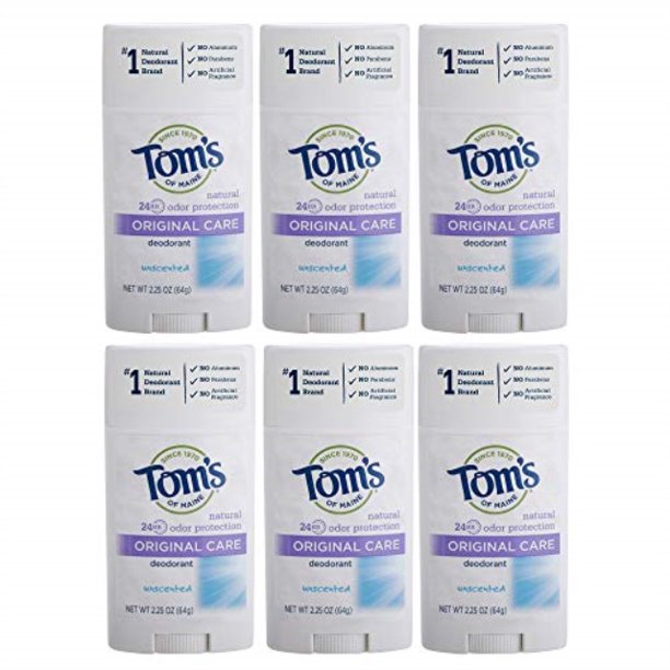 tom's of maine original care deodorant, natural deodorant, deodorant