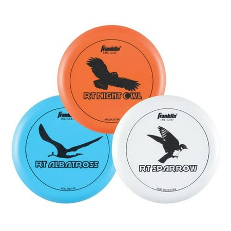 Franklin Sports 3-Disc Frisbee Golf Set (Best Disc Golf Set)