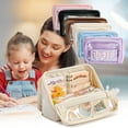 thumbnail image 4 of Wzzjkit High Capacity Pencil Case, Big Pencil Bag Pouch Box Organizer Pen Case, Portable Journaling Supplies with Easy Grip Handle & Loop, Pencil Case Pouch, 4 of 4