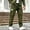 Army Green, variant on Carpenter Mens Pants Relaxed Fit Cargo Pants Travel Pants Jeans Green Full Low Rise Straight-Leg Mens Travel Pants,L