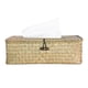 thumbnail image 1 of Caja de tejido de tejido de paja natural Caja de cubierta Decoración pa el Diseño Decoración de Estilo japonés Hecho a mano Mrón cro Sunnimix Caso de tejido, 1 of 6