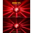 thumbnail image 3 of Kit de luces traseras LED tipo sandía Partsam para camiones 12 V, 3 of 8