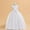 White, variant on Flower Girls Dress Puffy Tutu Floral Dress Off-Shoulder Princess Dress Wedding Birthday Party First Communion Gown with Bow