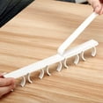 thumbnail image 4 of Langgg 4 Pieces PP Spice Organizer Punch-free Trimmable Replacement Restaurant Pepper Salt Sugar Storage Rack Bracket, 4 of 7