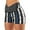 Black, variant on QENGING Clearance Women's Short High Waist American Flag Printed Cross Sport Yoga Short Pants Deals