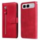 thumbnail image 1 of Estuche de Cuero PU con Cierre para Infinix Smart10 Plus , Funda Protectora con Billetera y Correa, 1 of 5