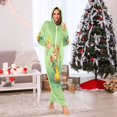 thumbnail image 6 of IAUYY Unisex Adult Onesie Pajamas Ultra-Soft Crystal-Soft Fabric, Halloween Adult Onesie Pajamas Adults,With a Zipper Plus Size Onesie Pajamas, Yellow Work Pants, 6 of 7