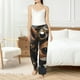 thumbnail image 4 of Fotbe Steampunk Squirrel Pilot Pantalones de Pijama para Mujer, Pantalones de Dormir, Pantalones Pj con Cordón y Bolsillos-Small, 4 of 6