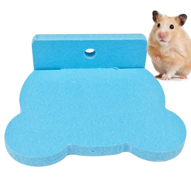 Petite Plateforme pour Animaux en Plastique Détachable Cage Support pour Oiseaux Plateforme pour Hamster