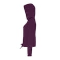 thumbnail image 3 of TriDri Womens Cropped Oversize Hoodie, 3 of 3