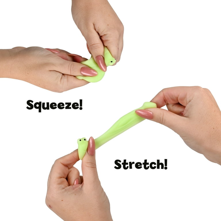 Giggle Zone Mini Mochi Silicone Squishies, 24 Piece