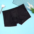 thumbnail image 2 of Men Trunks Built-in Fake Butt Hip Lifter Enhancer Shorts Briefs Padded U Convex Pouch Mid-rise UnderGift, 2 of 3