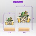 thumbnail image 5 of Best American Shorthair Dad Proud Beer Lover Happy Oktoberfest Acrylic Plaque Sign Ashwood Base Cat Lover Kitten Owner Gifts Home Desk Decor - 02016, 5 of 5