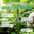 thumbnail image 4 of 50 Pcs Silicone Grafting Sleeves for Fruit Trees,High-Elastic Thin-Walled Grafting Tubes,Rapid Plant Bonding,Durable & Promotes Fruit Tree Healing,Reinforce Weak Branches, 4 of 9