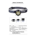 thumbnail image 4 of 4 en 1 Impermeable XPG + COB LED Gorra Sombrero Luz Senderismo Camping Trabajo Faro, 4 of 6