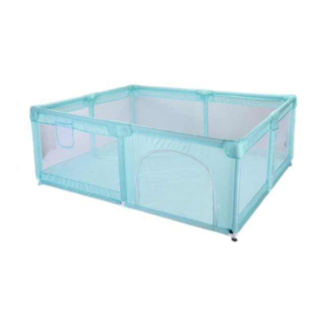 Parque infantil para bebés, valla de juegos para bebés, parque infantil interior y exterior, área de juegos portátil, valla de seguridad para caminar, verde