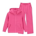 thumbnail image 2 of Blekii Kids Zip up Hoodie Sweatpants Set, Kids Zip up Hoodie & Sweatpants Set, Two Piece Outfit for Boys Girls, Comfortable Sporty Wear for Spring Fall Winter Two Piece Sporty Outfit Spring Wear,, 2 of 6