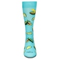 thumbnail image 2 of MeMoi Men's Avocado Bamboo Crew Socks - Mens - Male, 10-13, Seafoam, 2 of 3