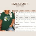 thumbnail image 3 of XCHQRTI Plus Size Daisy Women Tshirt Graphic Oversized Tees Short Sleeve Casual Tee, 3 of 3