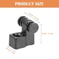 thumbnail image 2 of Raindrops Electric Guitar String Retainers Set Metal Black for Guitar Maintenance, 2 of 6