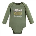 thumbnail image 5 of Hudson Baby Cotton Long-Sleeve Bodysuits, 3-Pack, Newborn- 24 Months, 5 of 5