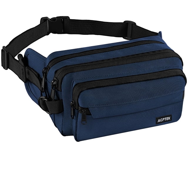 Riñonera AGPTEK RFID impermeable con cintura ajustable
