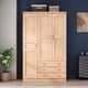 thumbnail image 2 of Detachable Bedroom Wardrobes Large Heavy Cupboard Clothes Wardrobes Duty Wardrobe Szafa Tekstylna Na Ubrania Hotel Furniture My Lux Decor Round, 2 of 34