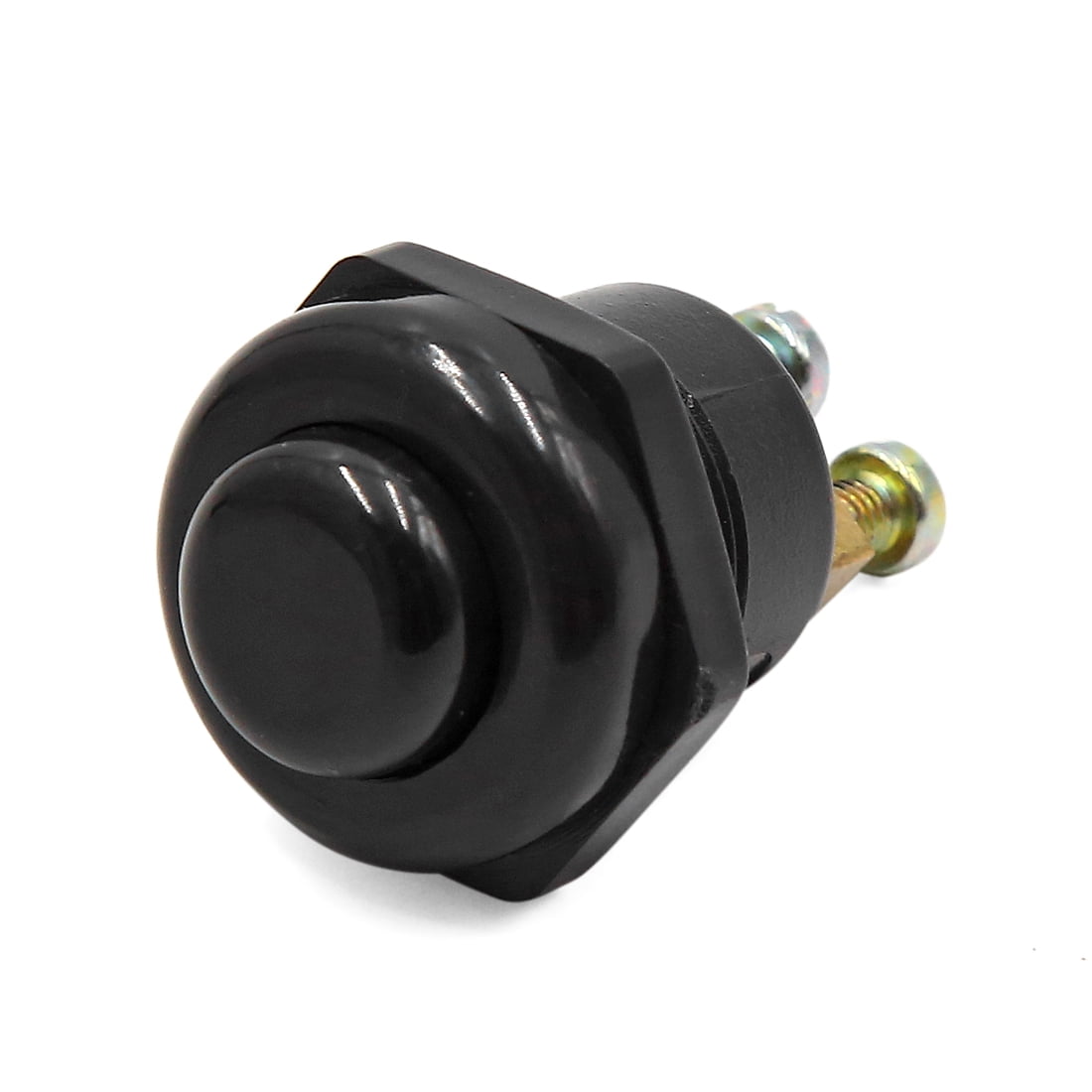 DC 12V Round 2 Terminal Momentary Press Push Button Switch for Car