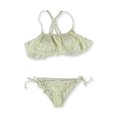 thumbnail image 1 of Bikini de 2 piezas con lazo lateral Roxy para mujer, color blanco roto, pequeño, 1 of 2