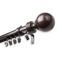 Archie Contemporary Traverse Rod 110-156 inch - Cocoa
