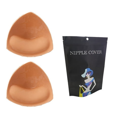 Wentin Double Adhesive Inverted V Triangle Sponge Bra Pad Inserts Swimsuit Enhancement Gathering Anti Expansion
